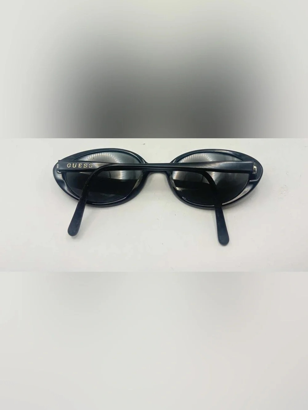 Guess GU724 Black Oval Sunglasses Frames Only